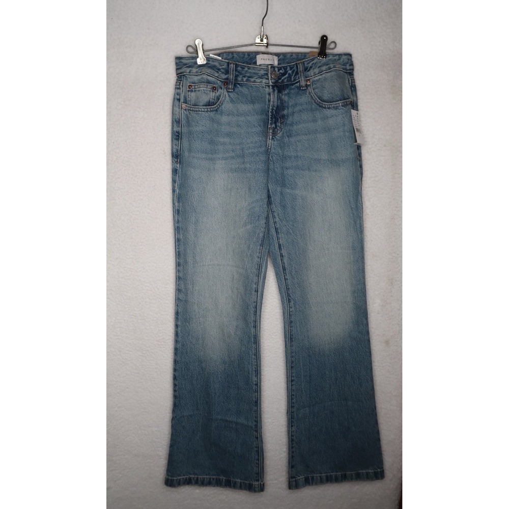 Pacsun Sunwear Women's Jade Low Rise Bootcut Denim Jeans Sz 26 Casual Y2K NWT
